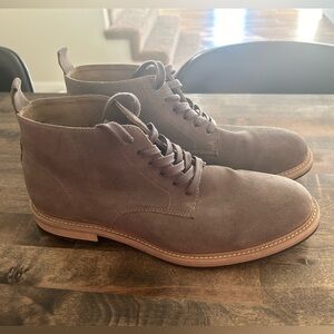 Banana Republic Grey Suede Boots.   Like new